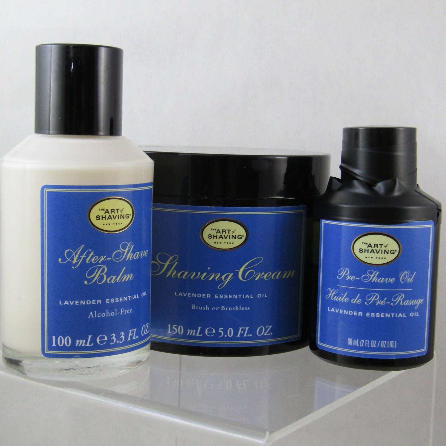 Lavender Essential Oil Shaving Cream - Balm - and Pre-Shave - by Art of Shaving (Pre-Owned)