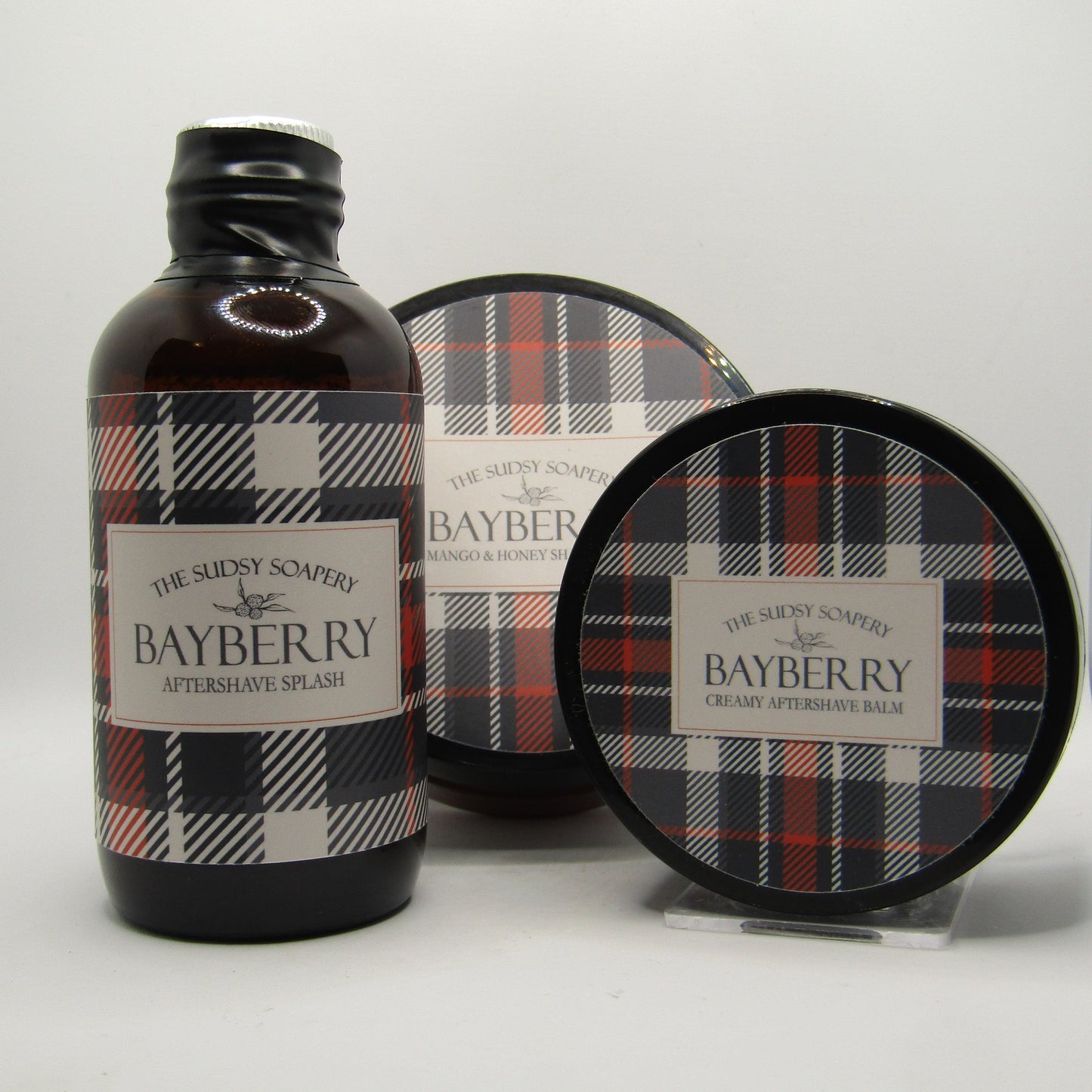 Bayberry (Mango Butter) Shaving Soap, Splash, and Balm - by Sudsy Soapery (Pre-Owned)
