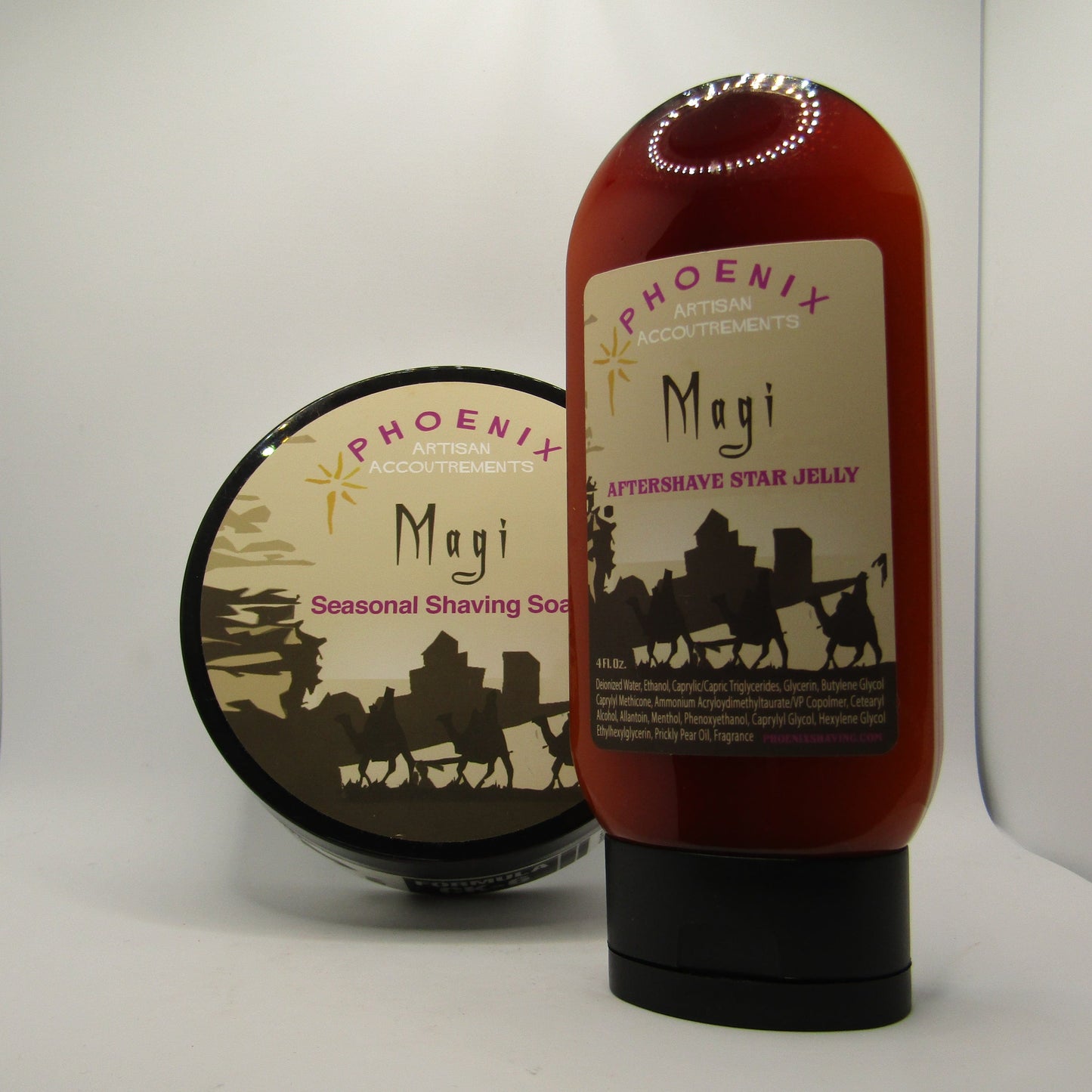 Magi (CK-6) Shaving Soap and Balm - by Phoenix Artisan Accoutrements (Pre-Owned)