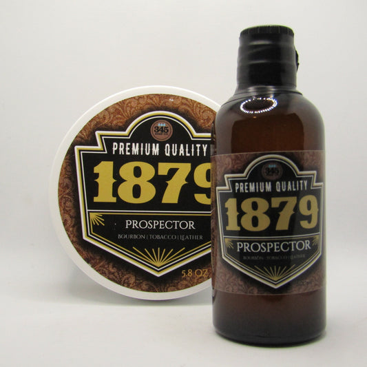 1879 Prospector Shaving Soap and Splash - by 345 Soap Co (Pre-Owned)