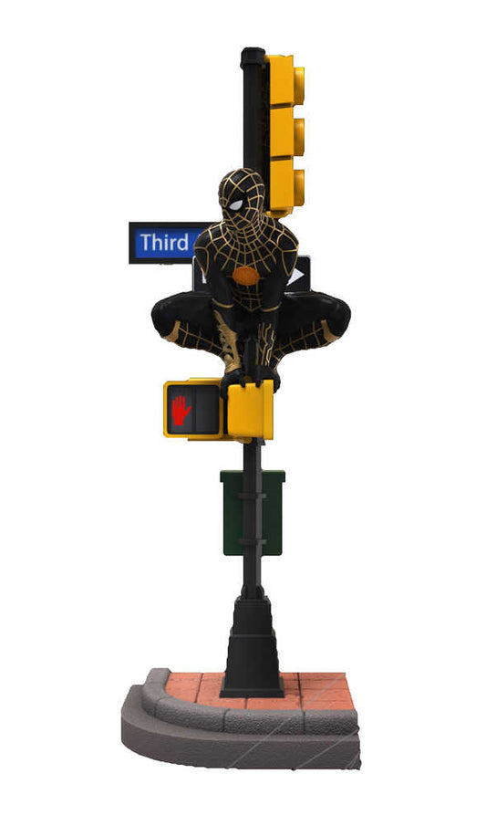 Spider-Man No Way Home Ds-102 Black & Gold Suit 6in Statue (