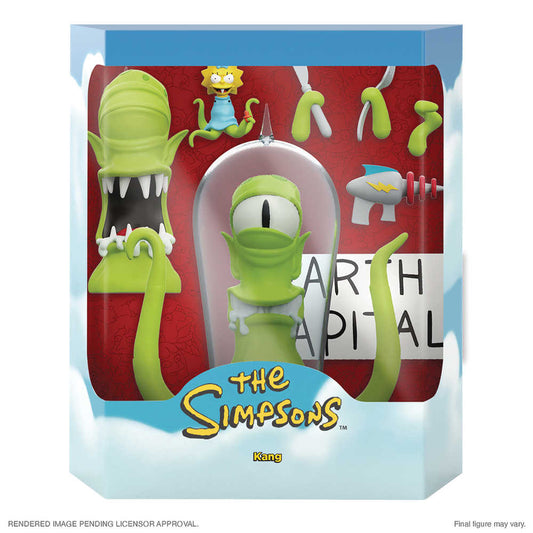 Simpsons Ultimates W3 Kang Action Figure