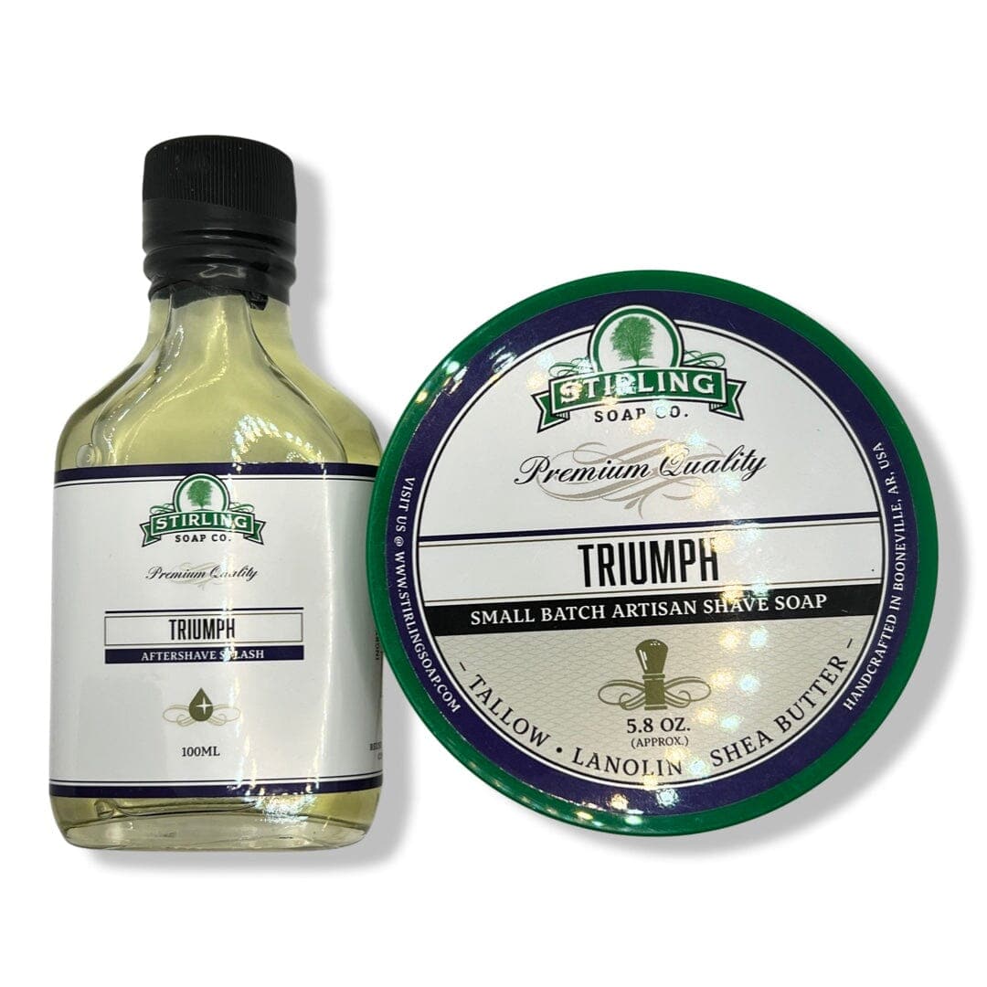 Triumph Shaving Soap and Splash - by Stirling Soap Co. (Pre-Owned)