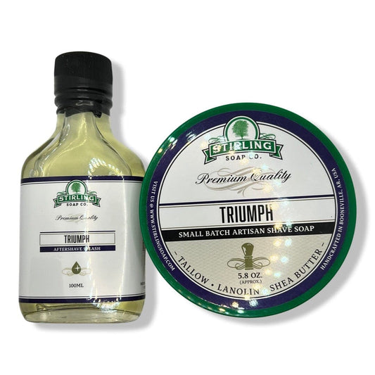 Triumph Shaving Soap and Splash - by Stirling Soap Co. (Pre-Owned)