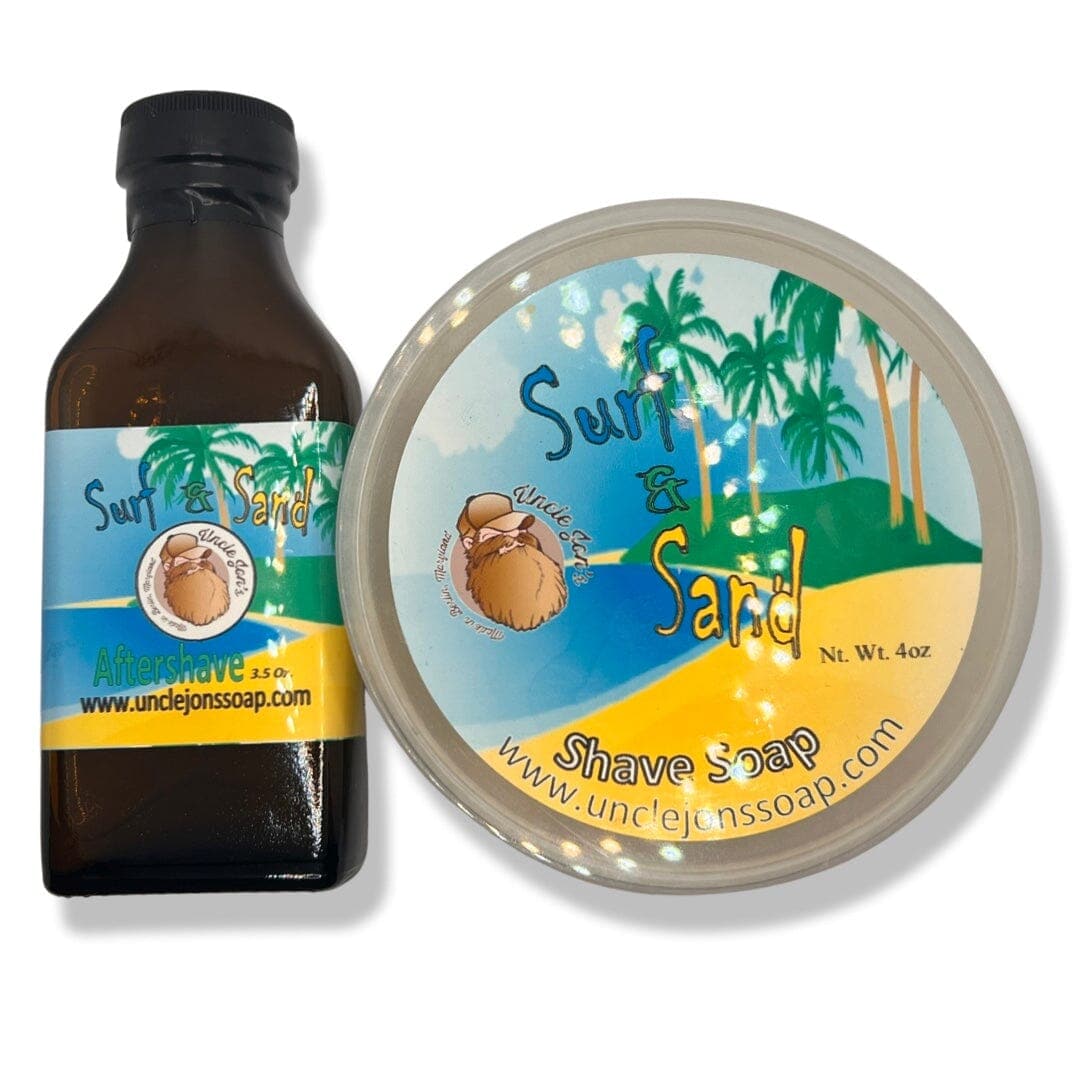 Surf & Sand Shaving Soap and Splash - by Uncle Jon's Soap (Pre-Owned)