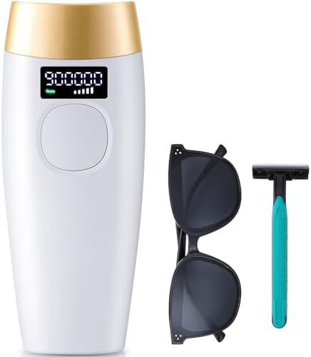 Gransumr at-Home Hair Removal for Women and Men, Permanent Painless Best Hair Remover Device Whole Body Facial Armpits Back Legs Arms Face Bikini Line, Corded
