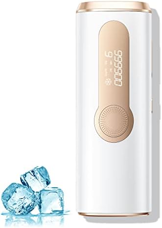 IPL Hair Removal, Laser Hair Removal with Cooling for Women and Men, AMOTAOS 3-in-1 At-Home Permanent Hair Removal Device 9 Levels Upgrade 999900 Flashes for Face Armpit Arm Bikini Line Leg Whole Body