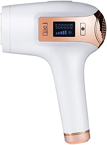 Permanent Facial Hair Removal Device for Women & Men,TUMAKOU ICE Cool Hair Removal System Upgrade Ice Compress, 500,000 Flashes Hair Remover Machine for Face and Body With Cooling Care
