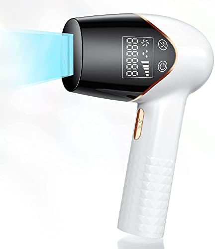 IPL Hair Removal,Permanent Hair Removal for Women & Men,Upgraded to 999,999 Flashes Painless Hair Remover, Home Use Hair Remover on Bikini line, Legs, Arms, Armpits-More Safe and Comfortable