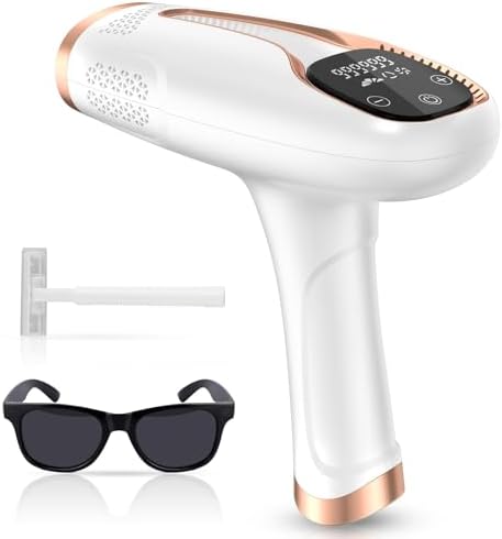 Laser Hair Removal for Women Permanent,999,999 Flashes Painless IPL Hair Removel, Hair Removal Device at-Home for Armpits Legs Arms Bikini Line