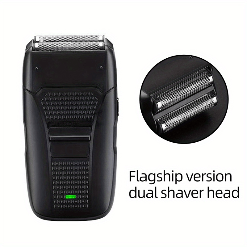 Rechargeable Men's Electric Shaver - Smooth and Precise Beard and Head Shaving Experience