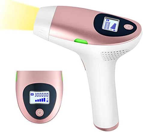 IPL Hair Removal, T3 Permanent Laser Hair Removal for Women & Men, at-Home Painless Hair Removal Device for Facial Whole Body, 5 Levels 8 Weeks Safe Hair Removal Machine with Smart Skin Sensor