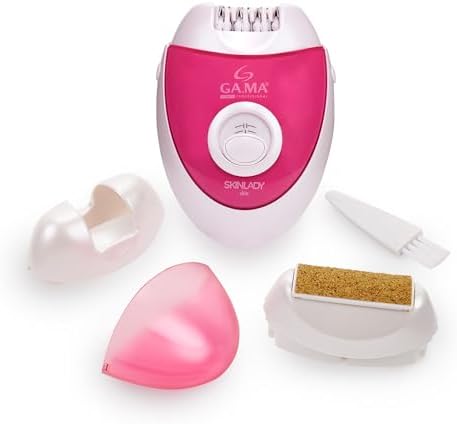 Epilady Skinlady Corded Epilator for Women | Hair Removal Device | Hair Remover for Women | Exfoliator for Ingrown Hair for Legs, Arms, Face | Precision Trim Smooth Skin | 2-Speed, Dual Volt