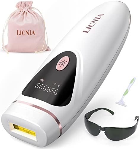 Laser Hair Removal for Women and Men, At-Home IPL Hair Removal Device Upgraded to 999,999 Flashes Painless Permanent Hair Removal, Safe and Long-Lasting Results, Reducing Hair Growth on Body and Face