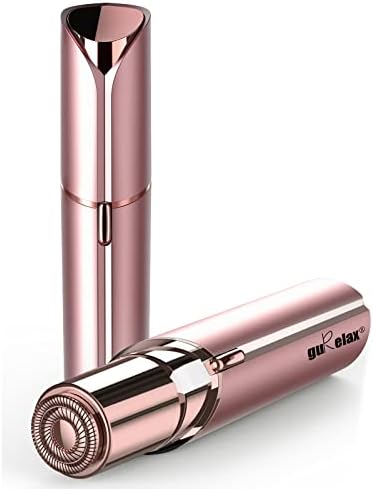 Womens Facial Hair Removal(as seen on tv),Painless Hair Shaver Rechargeable,2 x Replacement Heads Included, Lady Face Electric Razor for Lip, Chin,arms,The Best Female Mustache Remover