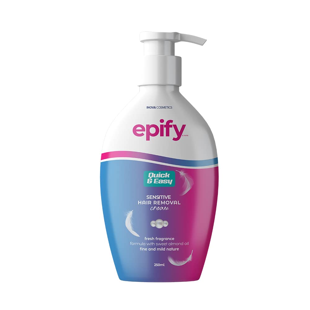 EPIFY Quick & Easy Sensitive Hair Removal Cream NEW