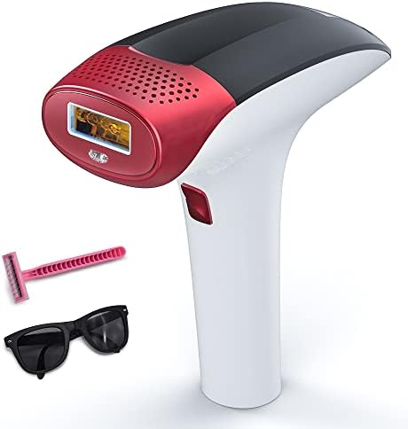 IPL Laser Hair Removal Device for Women & Men, 3-in-1 Upgraded to 999,999 Flashes Ice Cooling Painless At-Home Laser Hair Remover, Permanent Results in Hair Regrowth for Body Face Bikini