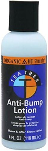 Organic Root Stimulator Tea Tree Oil Anti-Bump Lotion, 4 oz (Pack of 2)