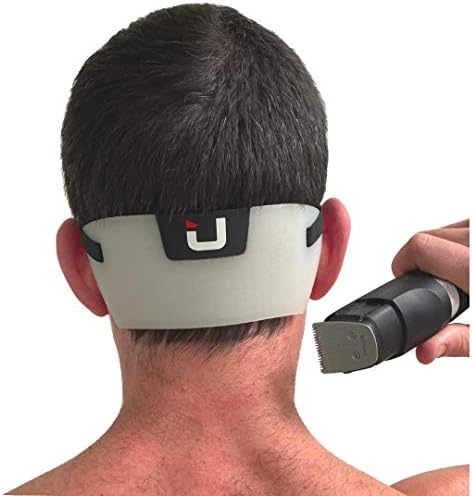 EdgUp 2.0 - Neckline Shaving Template and Hair Cutting Guide | DIY Self Haircutting System | Hands-Free Cut, Trim & Shaving Use for Line Ups | Flexible Durable High-Grade Silicone Stencil