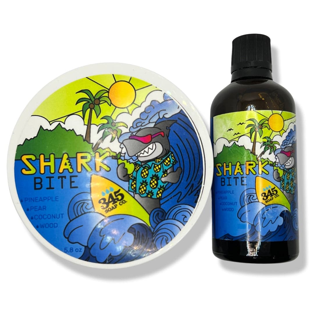 Shark Bite Shaving Soap and Splash - by 345 Soap Co (Pre-Owned)