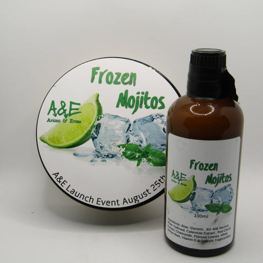 Frozen Mojitos Shaving Soap and Aftershave Splash - by Ariana & Evans (Pre-Owned)