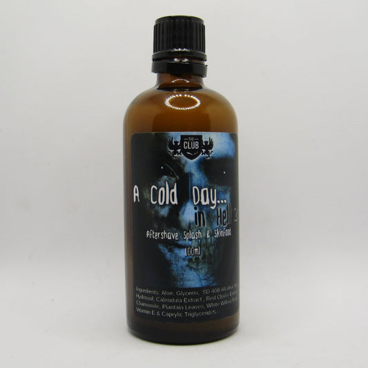 A Cold Day in Hell 2 Aftershave Splash - by The Club (Pre-Owned)