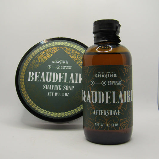Beaudelaire Shaving Soap and Splash - by Barrister and Mann (Pre-Owned)