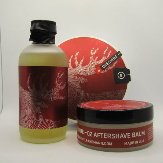 Cheshire Shaving Soap, Splash, and Balm - by Barrister and Mann (Pre-Owned)