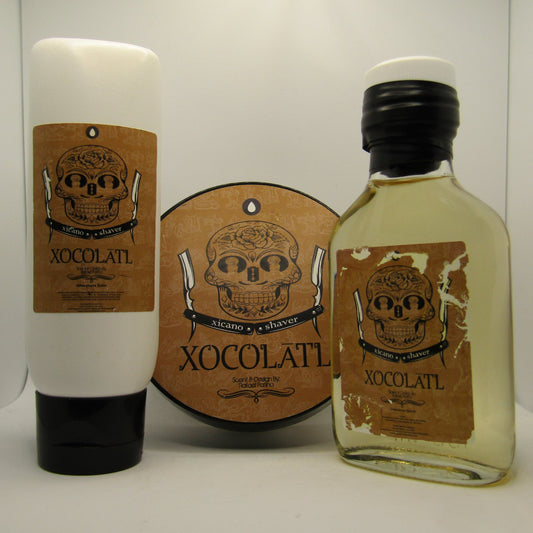 Xocolatl Shaving Soap, Splash, and Balm - by Chicago Grooming Co. (Pre-Owned)