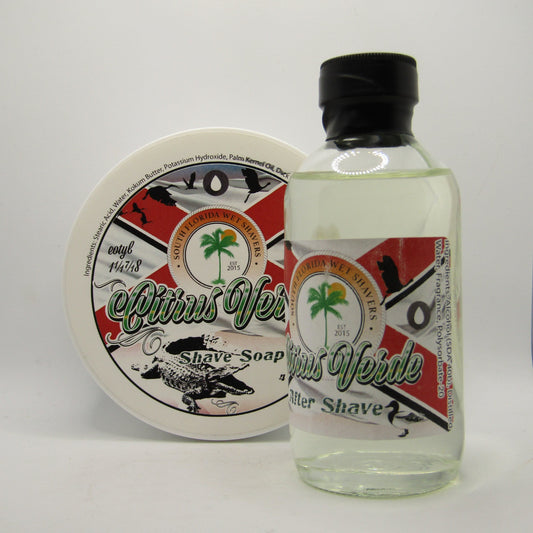 SFWS Citrus Verde Shaving Soap and Splash - by Chicago Grooming Co. (Pre-Owned)