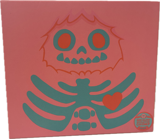 Five Inch Vinyl Figure Red Glow Skeleton Chomp LE 500