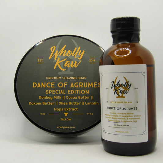 Dance of Agrumes (Tallow Special Edition) Shaving Soap and Splash - by Wholly Kaw (Pre-Owned)
