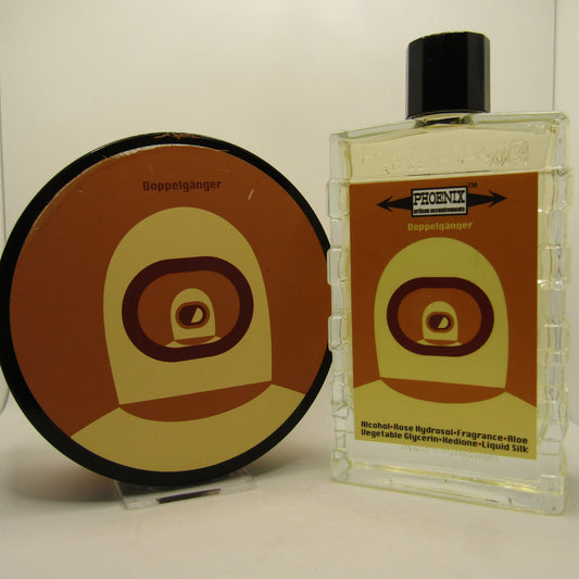 Doppelganger Orange (CK-6) Shaving Soap and Splash - by Phoenix Artisan Accoutrements (Pre-Owned)