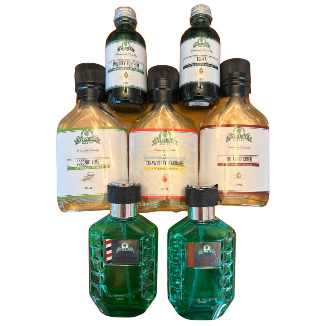 Stirling Soap Aftershaves & EdP (Lot - Pre-Owned)