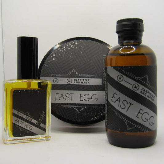 East Egg Shaving Soap, Splash, and EDP - by Barrister and Mann (Pre-Owned)
