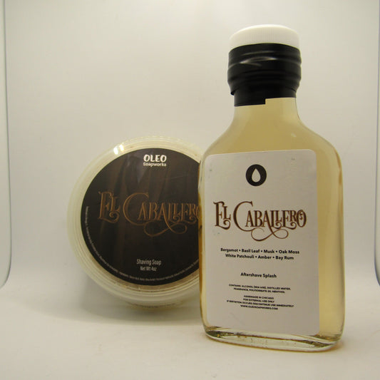 El Caballero Shaving Soap and Splash - by Chicago Grooming Co. (Pre-Owned)