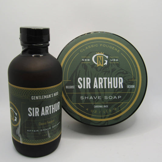 Sir Arthur Shaving Soap and Splash - by Gentleman's Nod (Pre-Owned)