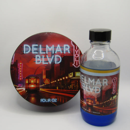 Delmar BLVD Shaving Soap and Splash - by First Line Shave (Pre-Owned)