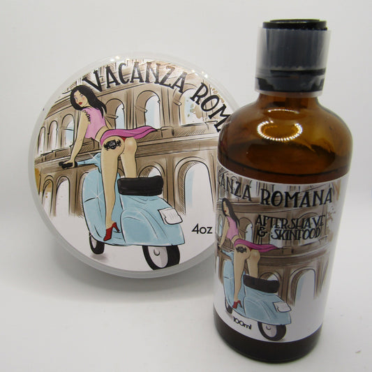 Vacanza Romana Shaving Soap and Aftershave Splash - by The Shaving Shop Club (Pre-Owned)