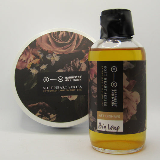 Big Leap Soft Heart Series Shaving Soap and Splash - by Barrister and Mann (Pre-Owned)