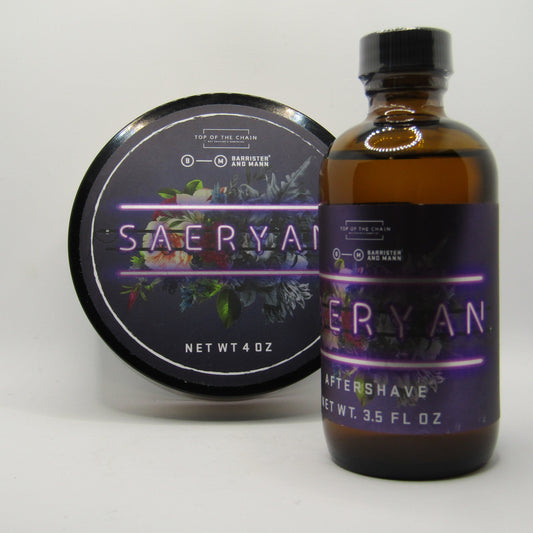 Saeryan Shaving Soap and Splash - by Barrister and Mann (Pre-Owned)