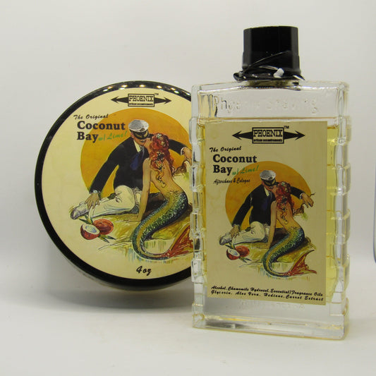 Coconut Bay w/Lime Shaving Soap (Kokum Butter) and Splash - by Phoenix Artisan Accoutrements (Pre-Owned)