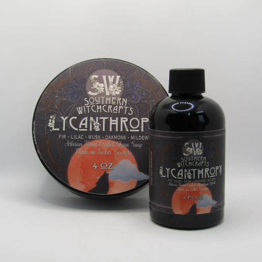 Lycanthropy Shaving Soap and Aftershave Splash - by Southern Witchcrafts (Pre-Owned)