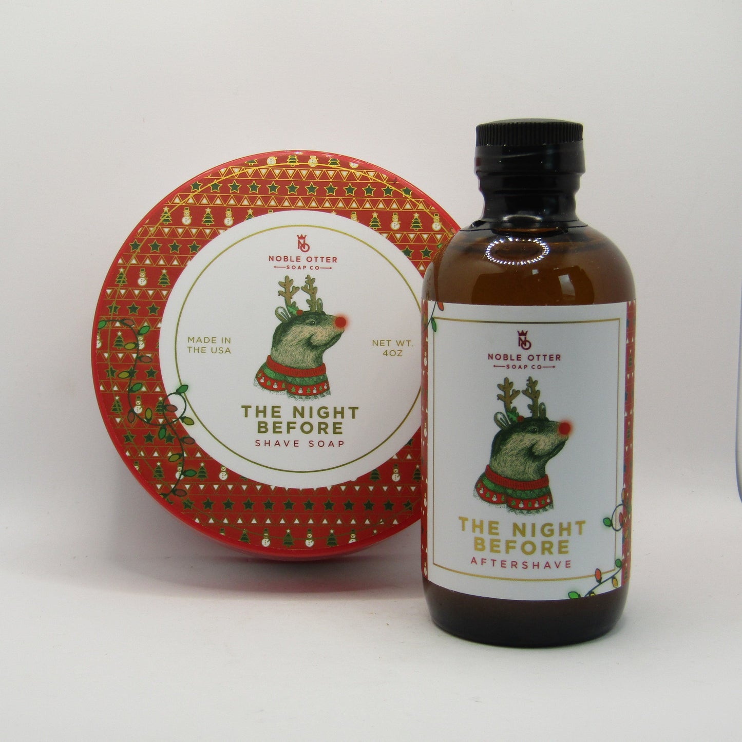 The Night Before Shaving Soap and Aftershave Splash - by Noble Otter (Pre-Owned)