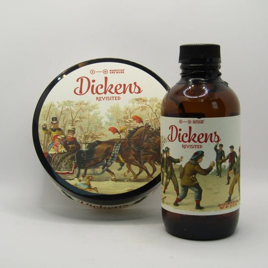 Dickens Revisited Shaving Soap and Aftershave Splash - by Barrister and Mann (Pre-Owned)