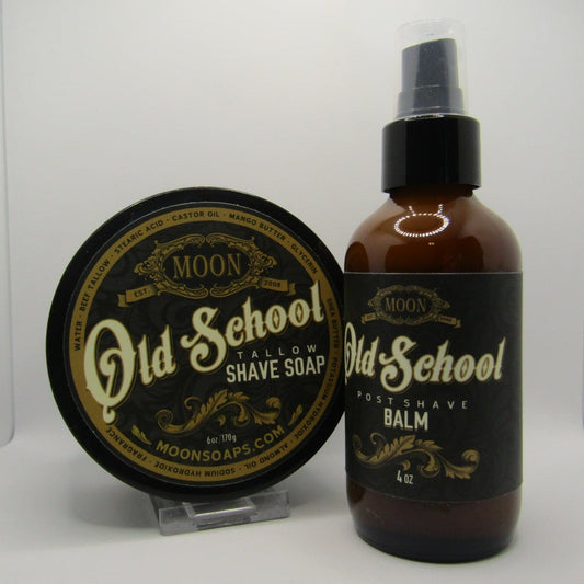 Old School Shaving Soap and Balm - by Moon Soaps (Pre-Owned)
