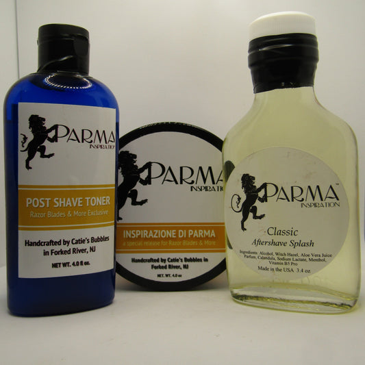 Parma Inspiration Shaving Soap, Splash, and Toner - by Catie's Bubbles (Pre-Owned)