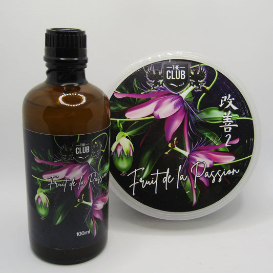 Fruit de la Passion Shaving Soap (Kaizen 2) and Splash - by The Club (Pre-Owned)