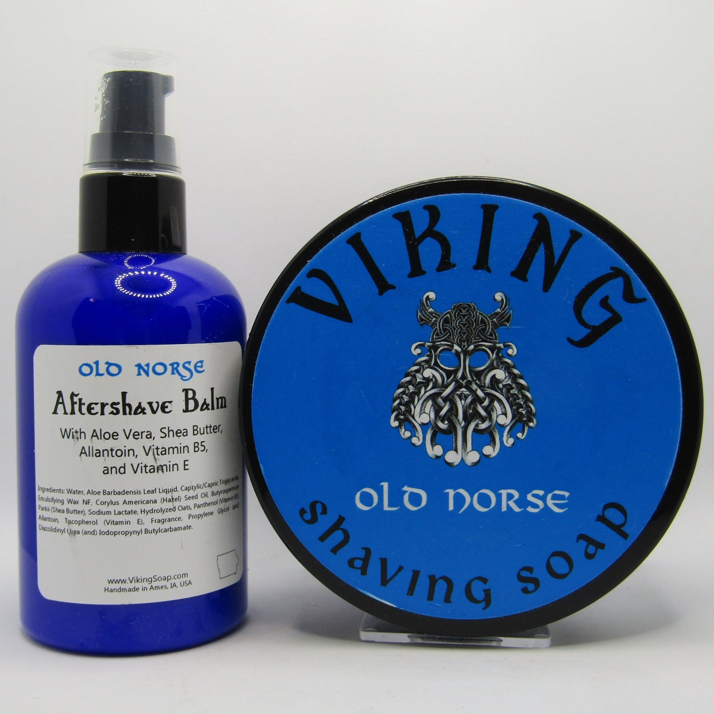 Old Norse Shaving Soap and Balm - by Viking Soap (Pre-Owned)