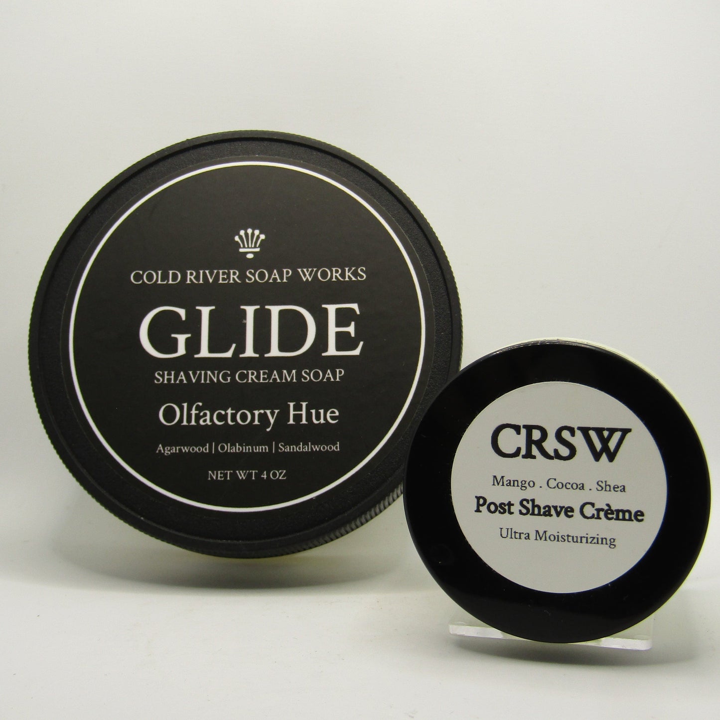 Olfactory Hue (Glide) Shaving Soap and Balm - by Cold River Soap Works (Pre-Owned)